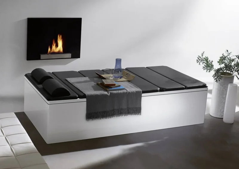Kaldewei piederumi - relaksācijas guļamkrēsls 1700 x 750 mm antracīts 689710180000
