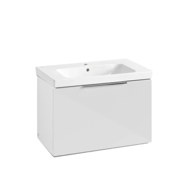 Villeroy & Boch Architectura - skapītis ar izlietni, 75x47x42 cm, 1 atvilktne, CeramicPlus, balts 4A8780R1SVS