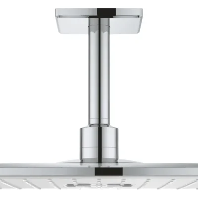 Grohe Rainshower SmartActive Cube - galvas duša 310, izvirzījums 14 cm, 2 strūklas, Moon White 26481LS0