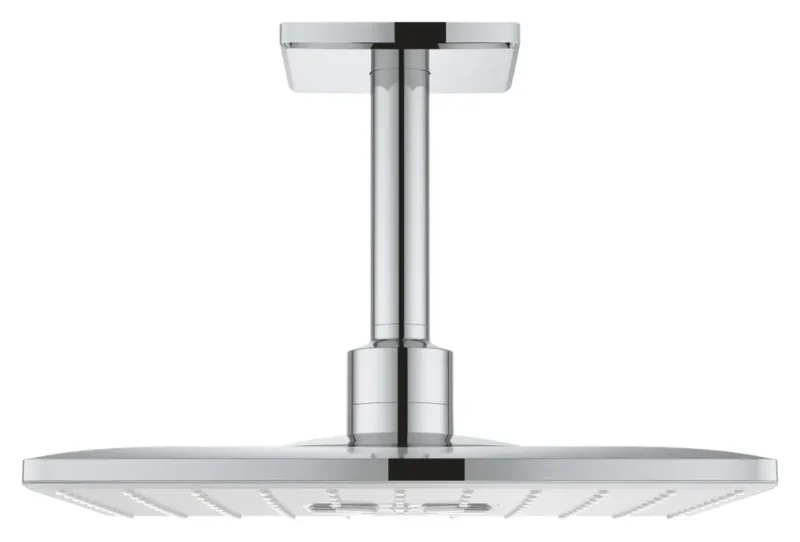 Grohe Rainshower SmartActive Cube - galvas duša 310, izvirzījums 14 cm, 2 strūklas, Moon White 26481LS0