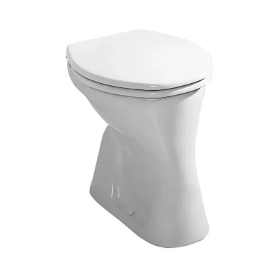 Jika Dino - stāvošs WC, plakanskalošana, noteka apakšā, balts H8220080000001