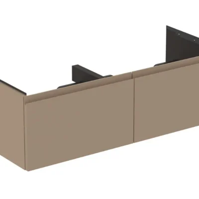 Ideal Standard Finesse - izlietnes skapītis, 120x51x37 cm, 2 atvilktnes, matēti greige E3398UP