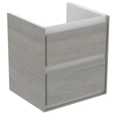 Ideal Standard Connect Air - izlietnes skapītis 48x41x52 cm, pelēks ozols/balts matēts E1607PS