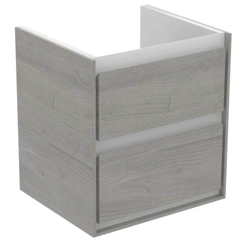 Ideal Standard Connect Air - izlietnes skapītis 48x41x52 cm, pelēks ozols/balts matēts E1607PS