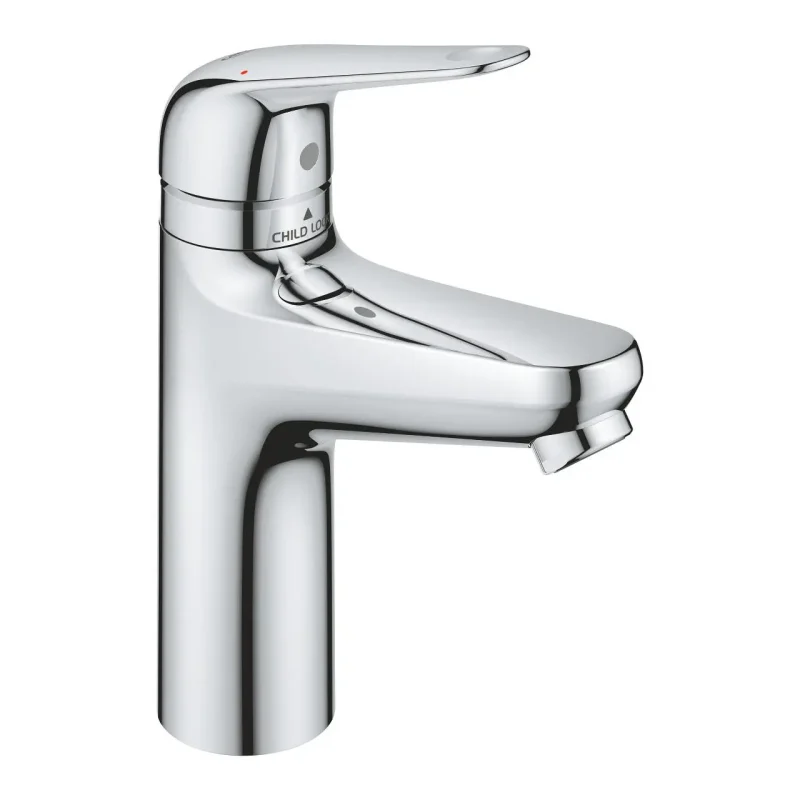 Grohe Swift - izlietnes maisītājs, ar Push-Open noteci, bērnu drošību, hroms 24327001