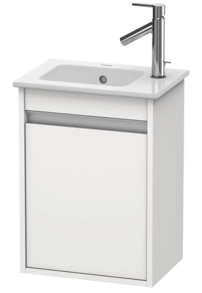 Duravit Ketho - izlietnes skapītis 55x40x29 cm, labais, balts pulēts KT6417R2222