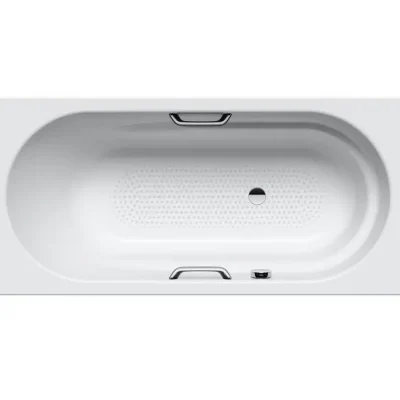 Kaldewei Ambiente - Vanna Vaio Star 961, 170x80 cm, pilnībā neslīdoša, ar rokturu caurumiem, balta 234134010001