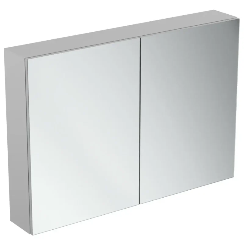 Ideal Standard Mirror&Light - LED spoguļskapis ar apgaismojumu un atvilktni, 100x70 cm, alumīnijs T3498AL
