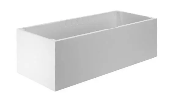 Duravit piederumi - vannas balsts vannai D-Code, 1600x700 mm 790470000000000