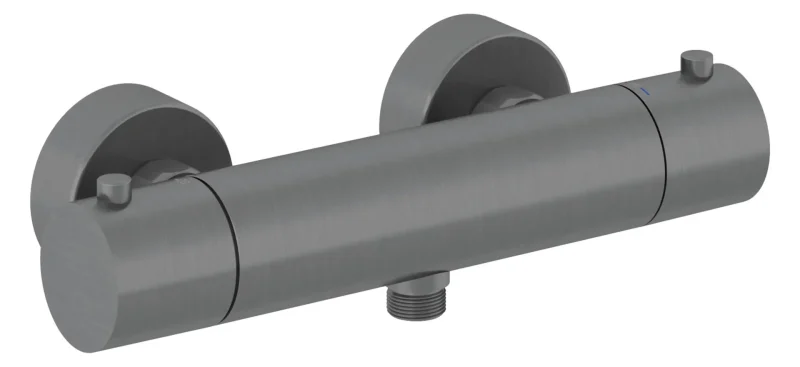 Kludi Objekta - termostatisks dušas maisītājs, birstēts gunmetal 35200N238