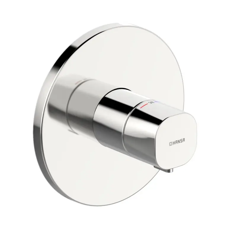 Hansa Living - termostata dušas maisītājs, zemapmetuma montāža, hroms 88669501