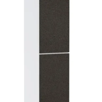 Hansgrohe Xevolos E - augstais skapis, 40x176x36 cm, 2 durvis, eņģes kreisajā pusē, matēti balts/tekstila tumši pelēks 54218660