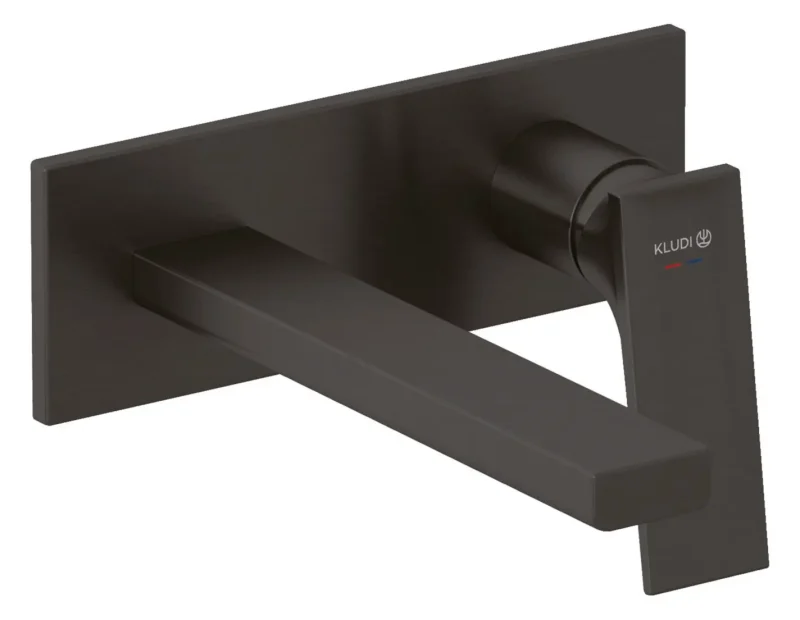 Kludi Decus - zemapmetuma izlietnes maisītājs, birstēts gunmetal 54244N275