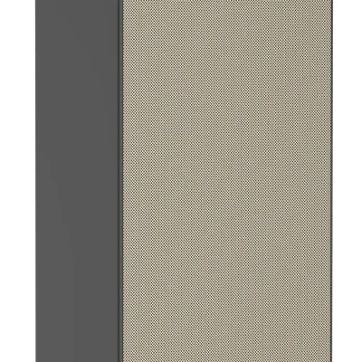 Hansgrohe Xevolos E - izlietnes skapītis 58x34x25 cm, 1 durvis, eņģes labajā pusē, matēti pelēks/bronza 54171390
