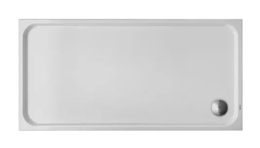 Duravit D-Code - dušas paliktnis 180x90 cm, pretslīdes, Alpu balts 720165000000001