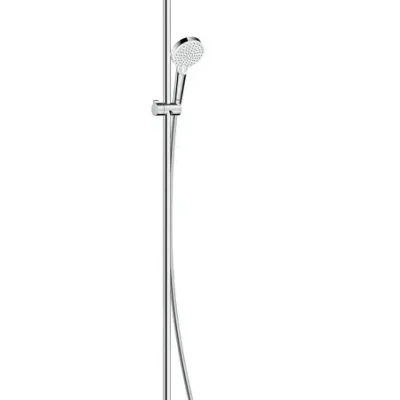 Hansgrohe Crometta - termostata vannas maisītājs E 240 Showerpipe ar piederumiem, hroms 27298000