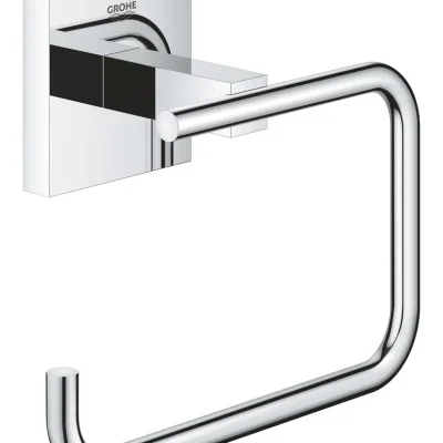 Grohe QuickFix Start Cube - tualetes papīra turētājs, hromēts 40978000