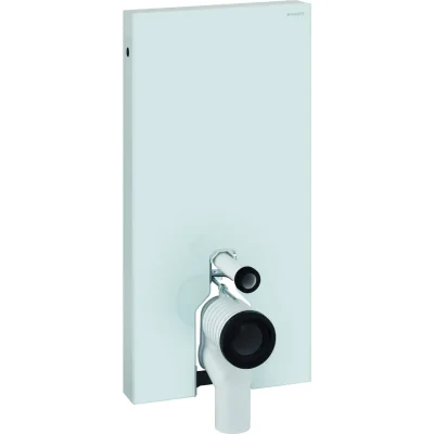 Geberit Monolith - sanitārais modulis grīdas WC, 101 cm, pieslēgums apakšā, balts 131.002.SI.5