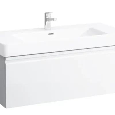 Laufen Pro S - izlietnes skapītis, 101x45x39 cm, 1 atvilktne, balts spīdīgs H4835510964751