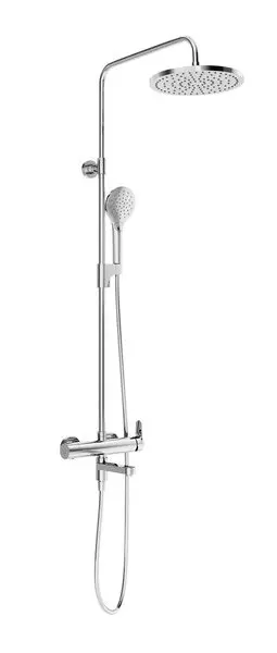 Ravak dušas - dušas komplekts DS 092.00 ar vannas maisītāju, 25 cm, 3 strūklas, hroms X07P642