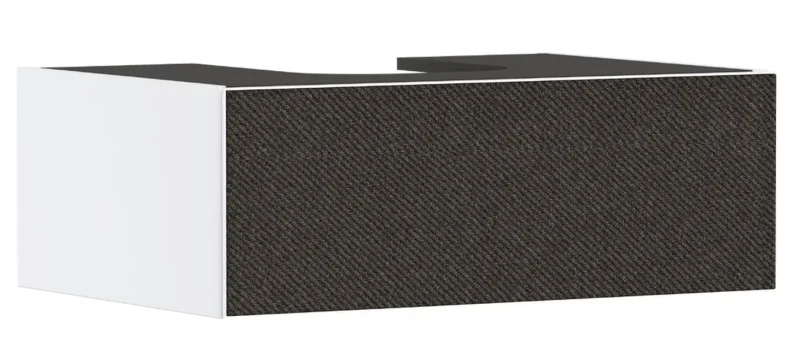Hansgrohe Xevolos E - izlietnes skapītis, 28x78x55 cm, 1 atvilktne, matēti balts/tekstils tumši pelēks 54310660