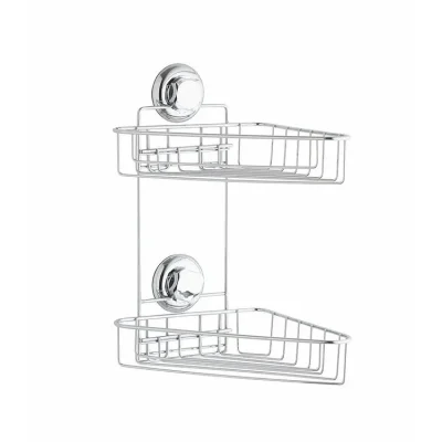 Compactor Bestlock - stūra stiepļu plaukts, hroms RAN4686