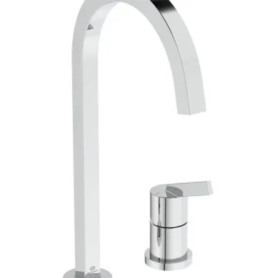 Ideal Standard Gusto - virtuves izlietnes maisītājs, 2 caurumu montāža, hroms BD423AA