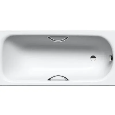 Kaldewei Advantage - Vanna Saniform Plus Star 334, 170x73 cm, ar rokturu caurumiem, pērļu efekts, balta 133400013001
