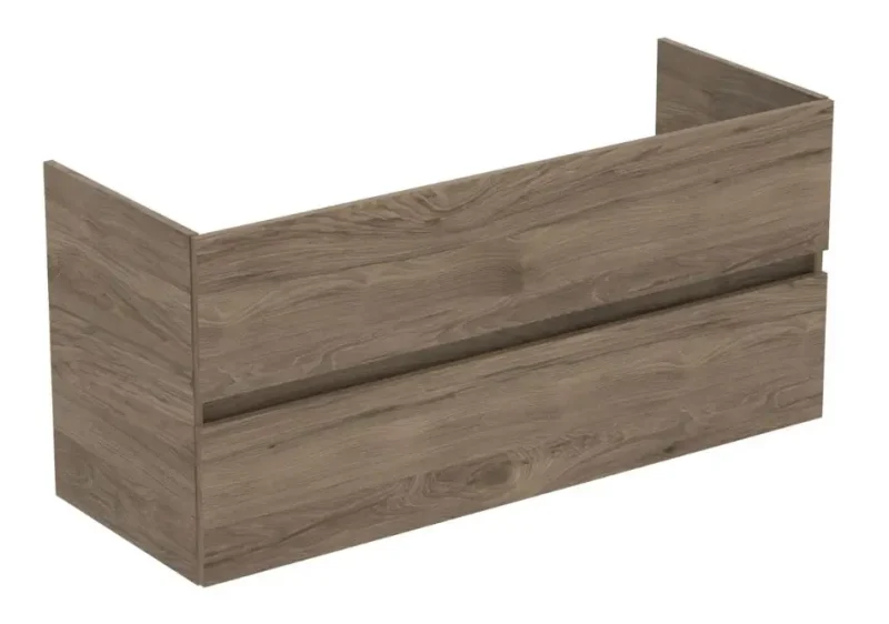 Ideal Standard Eurovit+ - izlietnes apakšskapītis, 55x120x44 cm, 2 atvilktnes, valrieksts R0266Y9