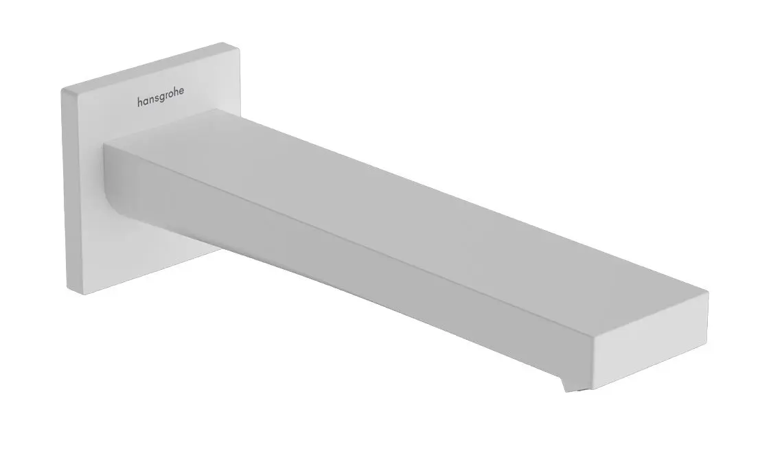 Hansgrohe Tecturis E - vannas izteka, balts matēts 73410700