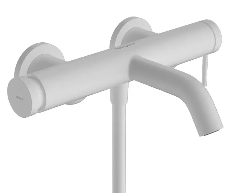 Hansgrohe Tecturis S - vannas maisītājs, matēti balts 73422700