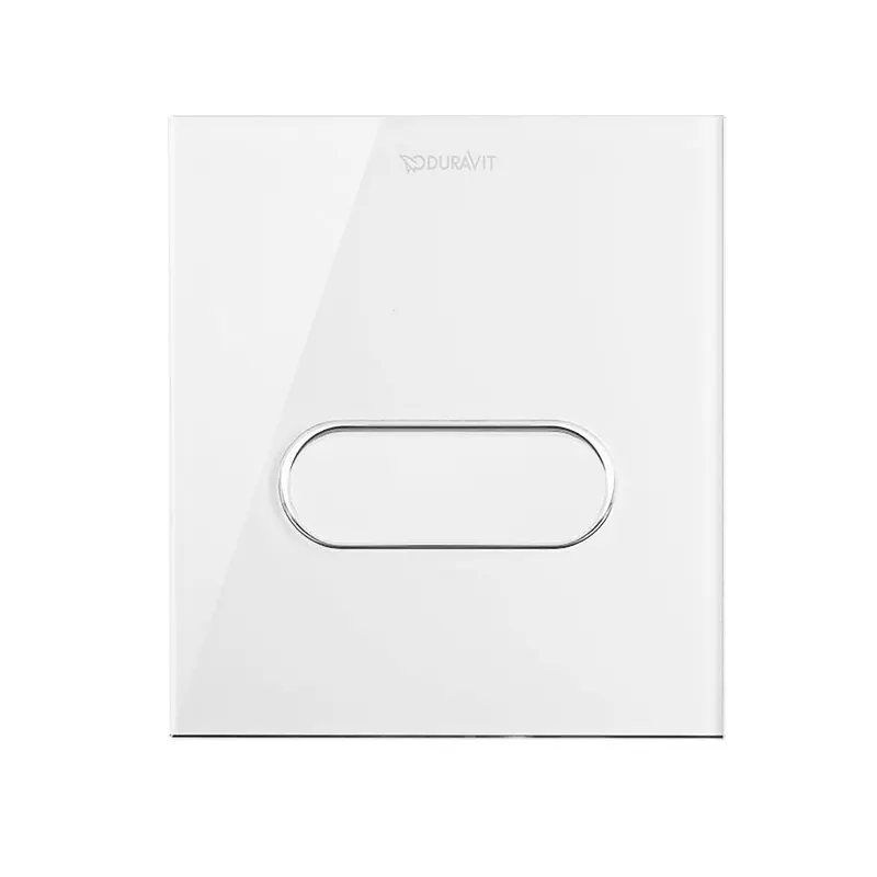 Duravit DuraSystem - vadības plate A1 pisuāram, balts stikls WD5005012000