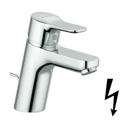 Kludi Pure&Easy - izlietnes maisītājs ar noteci, hroms 372760565