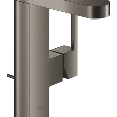 Grohe Plus - izlietnes maisītājs M ar noteci, matēts Hard Graphite 23871AL3