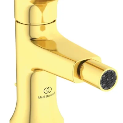 Ideal Standard La Dolce Vita - bideta maisītājs ar noteces vārstu, birstēts zelts BD664A2