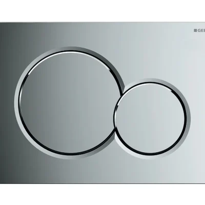 Geberit Sigma01 - vadības plate SIGMA01, pulēts hroms 115.770.21.5