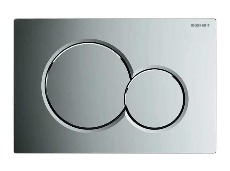 Geberit Sigma01 - vadības plate SIGMA01, pulēts hroms 115.770.21.5
