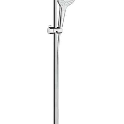 Hansgrohe Croma Select S - dušas komplekts 1jet 0,90 m, EcoSmart 9 l/min, balts / hromēts 26575400