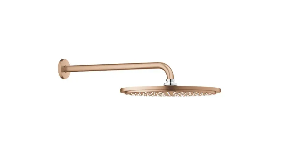 Grohe Rainshower Cosmopolitan - galvas duša 310, izvirzījums 38 cm, 1 strūkla, Warm Sunset matēts 26066DL0