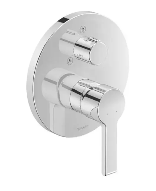 Duravit B.2 - zemapmetuma dušas maisītājs, 2 patērētājiem, hromēts B24210012010
