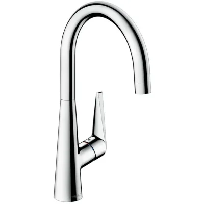 Hansgrohe Talis M51 - virtuves izlietnes vienas sviras maisītājs 260 ar grozāmu izteku, hromēts 72810000