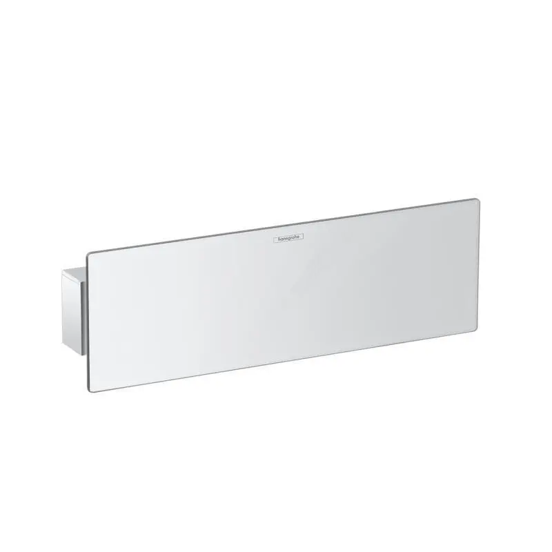 Hansgrohe Fixfit - sienas pieslēgums Porter 300 ar dušas turētāju un dušas plauktu, hromēts 26456000