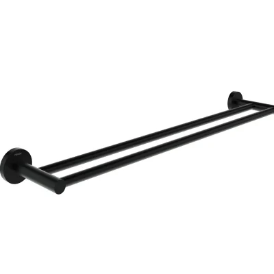 Ravak Kona - dvieļu turētājs, garums 65 cm, matēti melns X07P1304