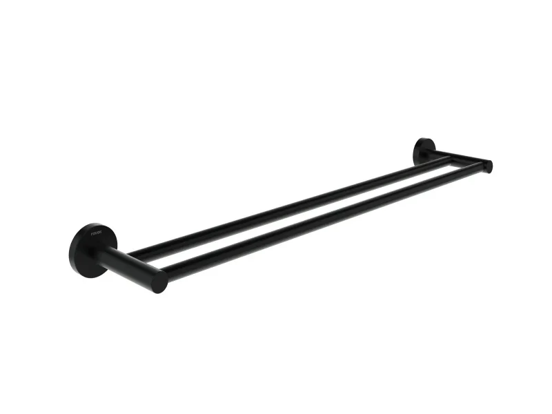 Ravak Kona - dvieļu turētājs, garums 65 cm, matēti melns X07P1304