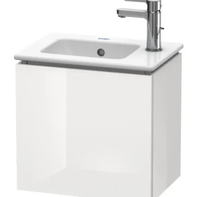Duravit L-Cube - izlietnes apakšskapis 40x42x29 cm, labais, 1 durvis, balts spīdīgs LC6272R2222