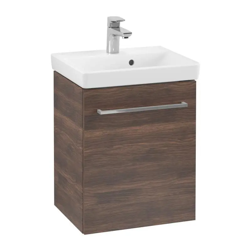 Villeroy & Boch Avento - izlietnes skapītis, 43x51x35 cm, 1 durvis, Arizona Oak A88700VH