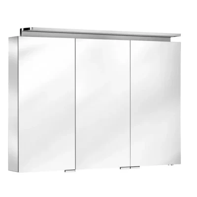 Keuco - spoguļskapis ar LED apgaismojumu, 100x74x15 cm, alumīnijs 13604171301