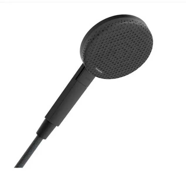Hansgrohe Raindance Alive Select S - rokas duša, 3 strūklas veidi, matēti melna 24500670