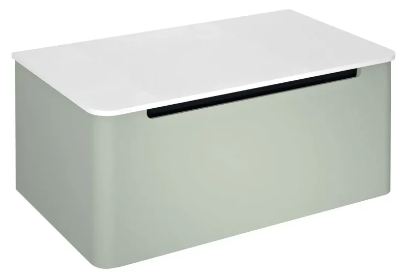 Sapho Kerala - izlietnes skapītis 80x48x35 cm, 1 atvilktne, verde KR080-4444