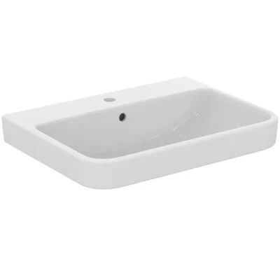 Ideal Standard i.Life B - izlietne 65x48 cm, ar pārplūdi, ar caurumu jaucējkrānam, balta T460601